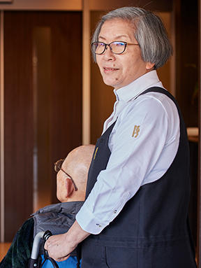 安藤 千鶴子（2013年入社 定年再雇用・時間給職員）